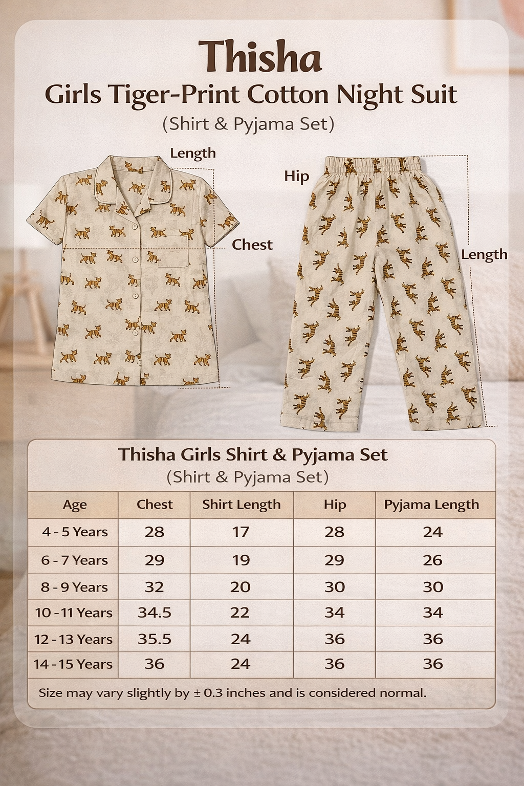 Girls Pyjama set